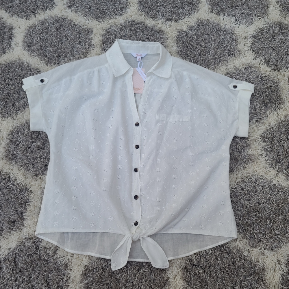 Candies Top Blouse Womens Size M